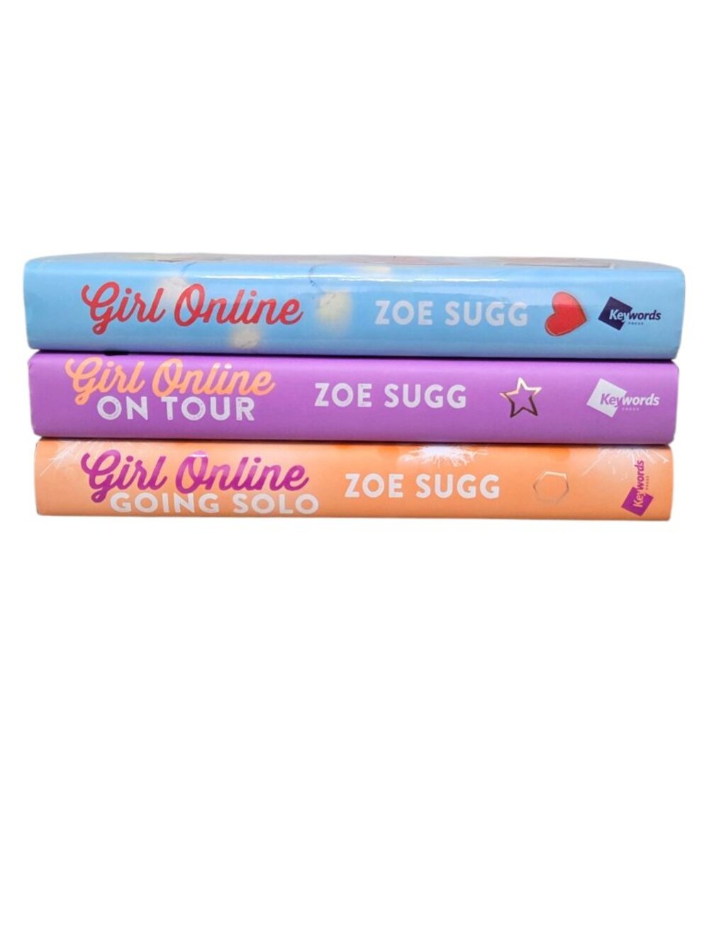 Girl Online Trilogy Zoe Sugg Young Adults Romance Hardcover 3 Book Lot